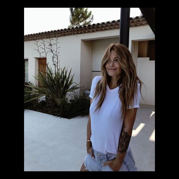 Caroline Receveur en vacances à Saint-Tropez - Instagram, 8 août 2018