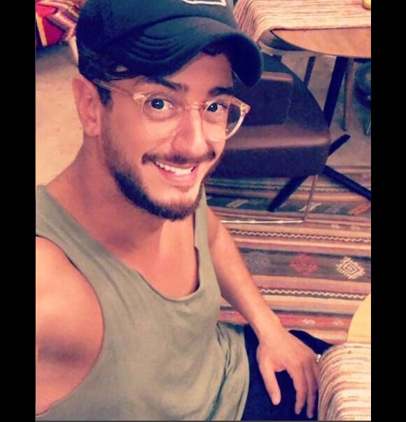 Saad Lamjarred en mode selfie sur Instagram la 25 août 2018