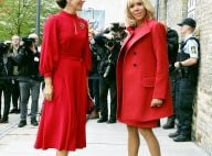 Brigitte Macron et la princesse Mary de Danemark : Un tandem stylé rouge passion
