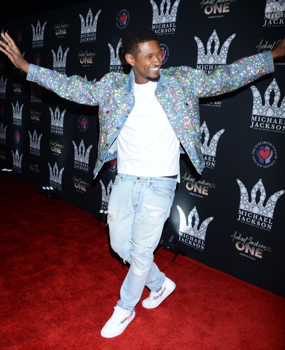 Usher à la soirée Michael Jackson Diamond Birthday Celebration au Mandalay Bay Resort and Casino à Las Vegas, le 29 août 2018