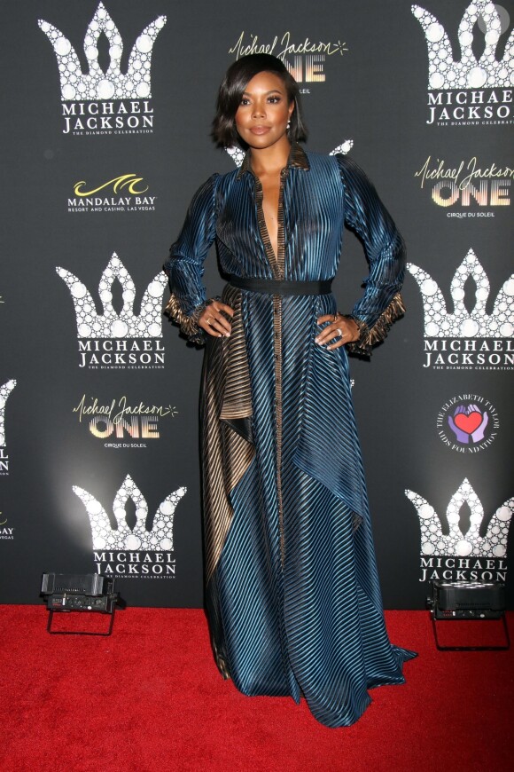 Gabrielle Union à la soirée Michael Jackson Diamond Birthday Celebration au Mandalay Bay Resort and Casino à Las Vegas, le 29 août 2018