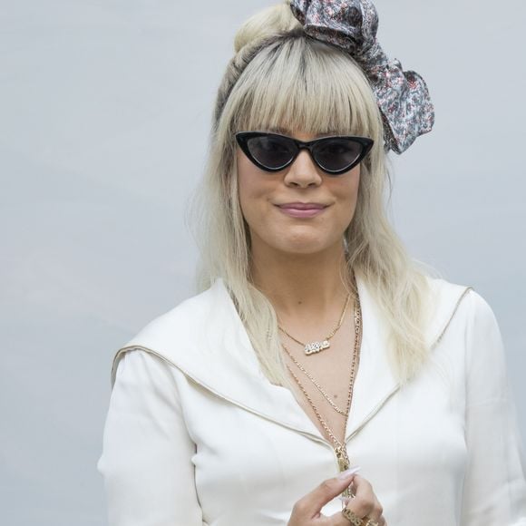 Lily Allen - Photocall du défilé de mode "Chanel", collection Haute-Couture automne-hiver 2018/2019, à Paris. Le 3 juillet 2018 © Olivier Borde / Bestimage