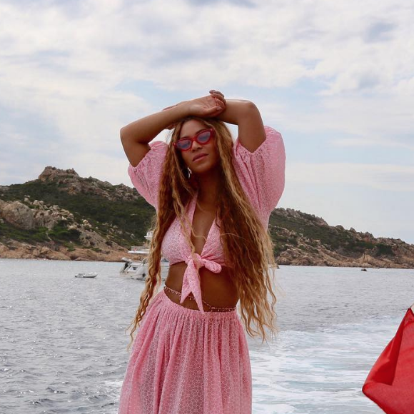 Beyoncé en Sardaigne pour son 37e anniversaire - le 4 septembre 2018.