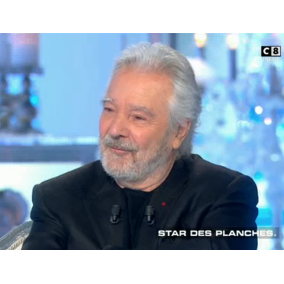 Pierre Arditi, invité de Thierry Ardisson dans "Salut les Terriens", le 17 février 2018.