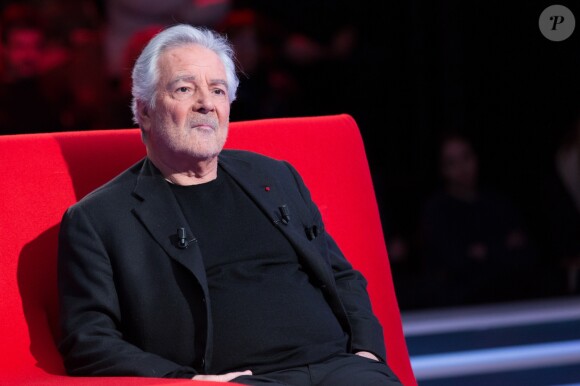 Exclusif - Enregistrement de l'émission "Le Divan" présentée par Marc-Olivier Fogiel avec Pierre Arditi en invité, qui sera diffusée le 17 mars sur France 3. Le 24 février 2017 © Cyril Moreau / Bestimage
