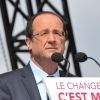 François Hollande, à Vincennes, le 15 avril 2012.