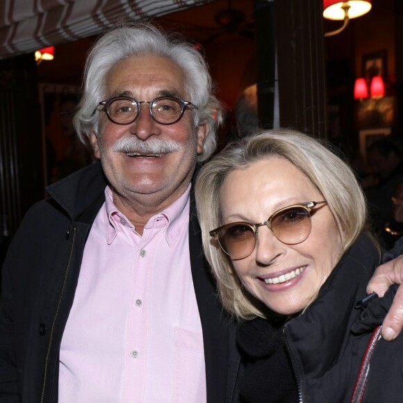 Véronique Sanson et son compagnon Christian Meilland lors de la remise du 10e Prix de la Closerie des Lilas à Paris, le 19 avril 2017. © Cédric Perrin/Bestimage