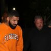 Drake quitte la boîte de nuit 'The Nice Guy' à Hollywood aux alentours de 5 heures du matin, le 17 juillet 2018.