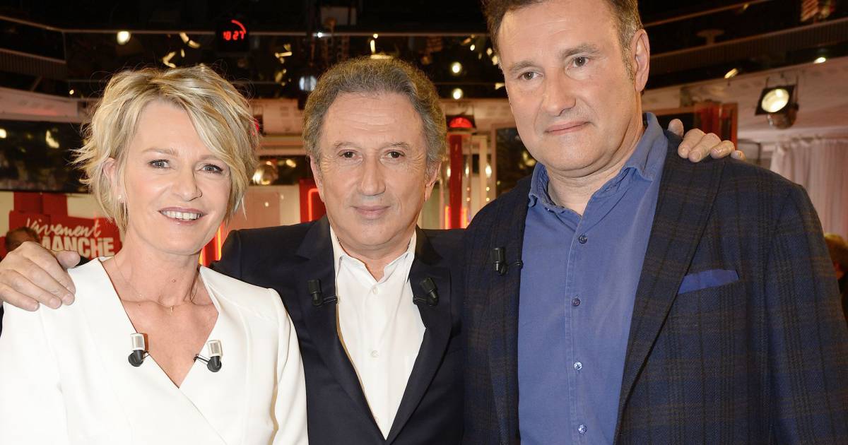 Sophie Davant, Michel Drucker et Pierre Sled Enregistrement de l'émission Vivement Dimanche à Sophie Davant, Michel Drucker et Pierre Sled Enregistrement de l'émission Vivement Dimanche à