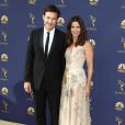 Jason Bateman et sa femme Amanda Anka au 70ème Primetime Emmy Awards au théâtre Microsoft à Los Angeles, le 17 septembre 2018.