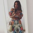 Amel Bent a partagé ce selfie d'elle sur Instagram, en juillet 2018