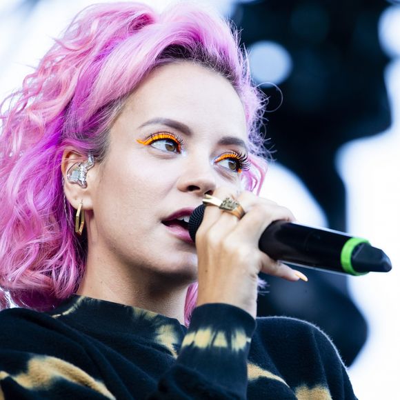 Lily Allen sur scène lors du Way out Music Festival à Göteborg, Suède le 9 août 2018.