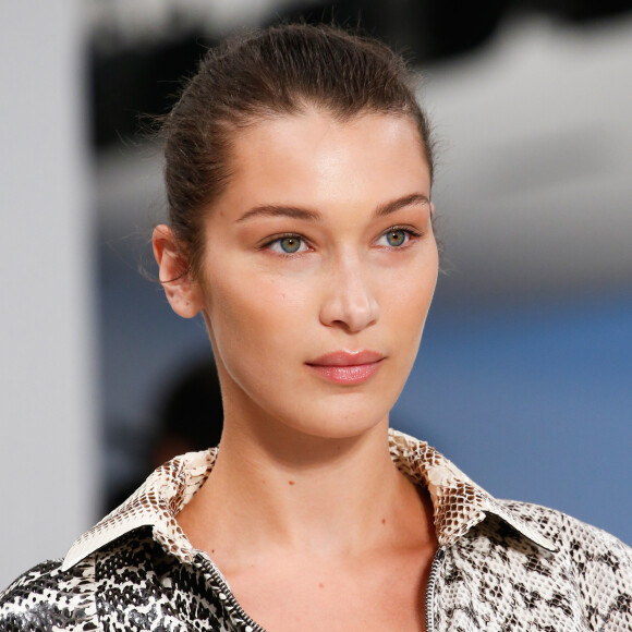 Bella Hadid - Défilé Tod's, collection printemps-été 2019 à Milan. Le 21 septembre 2018.