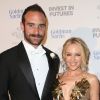 Kylie Minogue et son ex-compagnon Joshua Sasse au dîner de gala "Prince's Trust Invest in Futures" à Londres le 4 février 2016.