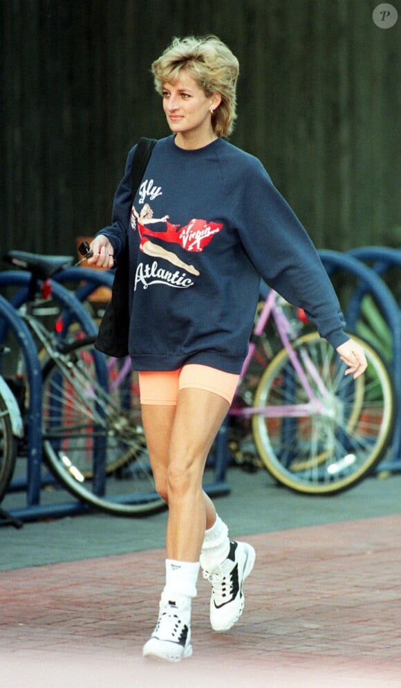 Diana, princesse de Galles à Londres. Novembre 1995.