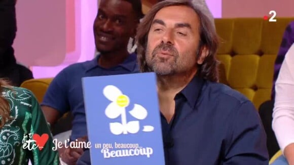 André Manoukian se confie sur sa sexualité sur le plateau de "Je t'aime etc" sur France 2 le 26 septembre 2018.