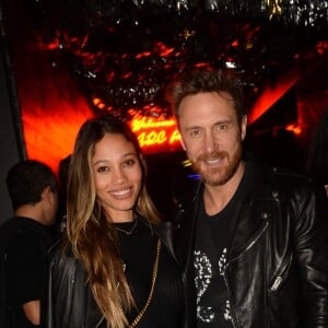 Exclusif - David Guetta et sa compagne Jessica Ledon - People au club "L'Arc" à Paris le 26 septembre 2018. © Rachid Bellak / Bestimage