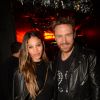 Exclusif - David Guetta et sa compagne Jessica Ledon - People au club "L'Arc" à Paris le 26 septembre 2018. © Rachid Bellak / Bestimage
