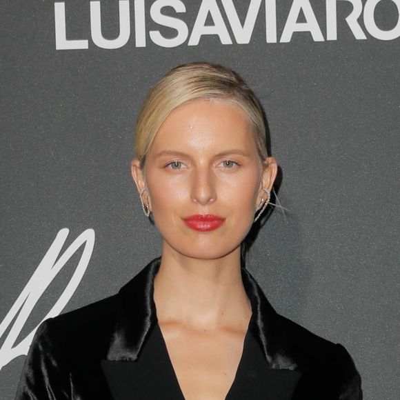 Karolina Kurkova - Lancement du 13ème CR Fashion Book de Carine Roitfeld en collaboration avec LuisaViaRoma à la Monnaie de Paris, le 1er octobre 2018. © Veeren/CVS/Bestimage
