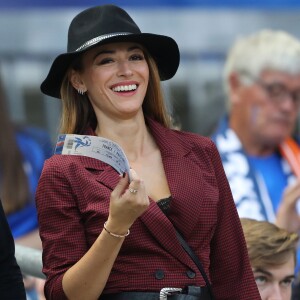 Rachel Legrain-Trapani dans les tribunes lors de la Ligue des nations opposant la France aux Pays-Bas, au Stade de France, à Saint-Denis, Seine Saint-Denis, France, le 9 septembre 2018. La France a gagné 2-1. © Cyril Moreau/Bestimage