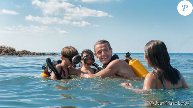 Lambert Wilson en Cousteau dans L'Odyssée, 2016.