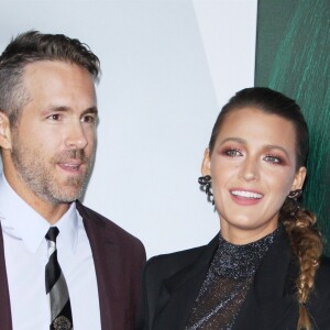 Ryan Reynolds, Blake Lively lors de la première du film "L'Ombre d'Emily" au musée d'art moderne de New York le 10 septembre 2018.
