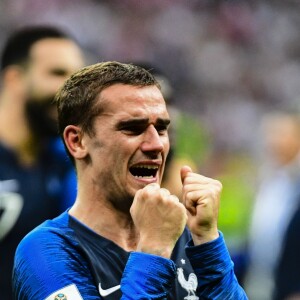 Antoine Griezmann - Finale de la Coupe du Monde de Football 2018 en Russie à Moscou, opposant la France à la Croatie (4-2) le 15 juillet 2018 © Moreau-Perusseau / Bestimage  Final of the 2018 Football World Cup in Russia in Moscow, opposing France to Croatia (4-2) on July 15, 2018 - Finale de la Coupe du Monde de Football 2018 en Russie à Moscou, opposant la France à la Croatie (4-2) le 15 juillet 2018 © Moreau-Perusseau / Bestimage  Final of the 2018 Football World Cup in Russia in Moscow, opposing France to Croatia (4-2) on July 15, 201815/07/2018 - Moscou