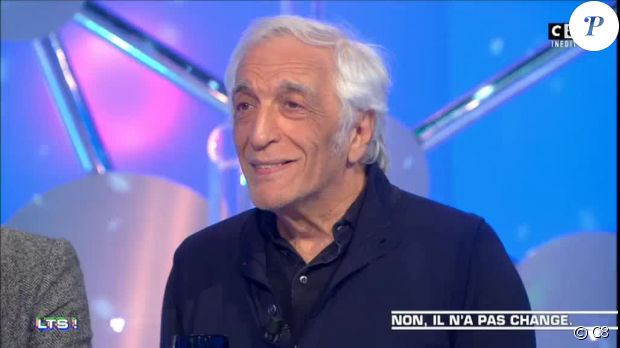 Gérard Darmon dans Les Terriens du samedi, sur C8, le 6 octobre 2018.