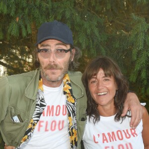 Philippe Rebbot (réalisateur) et Romane Bohringer (réalisatrice) pour le film "L'Amour Flou" lors du deuxième jour de la 11ème édition du festival du Film Francophone d'Angoulême, France, le 22 août 2018. © Coadic Guirec/Bestimage