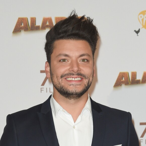 Kev Adams - Les célébrités posent lors du photocall de l'avant-première du film "Alad'2" au cinéma le grand Rex à Paris le 21 septembre 2018. © Guirec Coadic/Bestimage