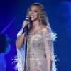 Beyoncé au gala "Music, Film and Entertainment Industries #SpiritofLife 2018" de la fondation City of Hope au Barker Hangar à Santa Monica. Le 11 octobre 2018.