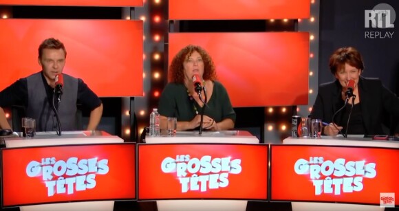 Jeanfi Janssens moqué par Laurent Ruquier dans "Les Grosses Têtes" sur RTL - vendredi 12 octobre 2018