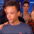 Basile Boli et son neuveu Thomas - Danse avec les stars 9 diffusé le 13 octobre 2018 - TF1