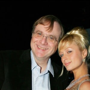 Exclu - Paul Allen et Paris Hilton à Cannes, le 15 mai 2005.