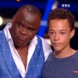 Basile Boli et son neuveu Thomas - Danse avec les stars 9 diffusé le 13 octobre 2018 - TF1