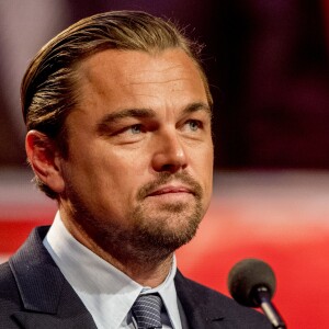 Leonardo DiCaprio lors du Goed Geld Gala à Amsterdam. Le 15 février 2018