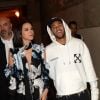 Neymar Jr. et sa compagne Bruna Marquezine à la sortie du défilé Off White "Collection Prêt-à-Porter Printemps/Eté 2019" lors de la Fashion Week de Paris (PFW), le 27 septembre 2018. © Veeren/CVS/Bestimage