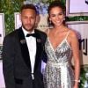 Neymar Jr. et sa fiancée Bruna Marquezine au diner Neymar Jr. Institut à l'hôtel UNIQUE à Rio de Janeiro au Brésil, le 19 juillet 2018.