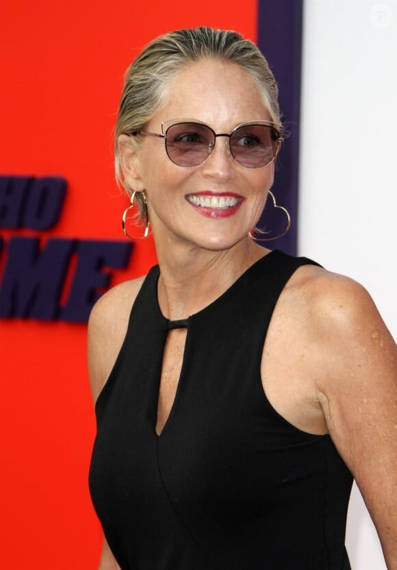 Sharon Stone à la première de Lionsgate's 'The Spy Who Dumped Me' au Fox Village Theater à Los Angeles, le 25 juillet 2018