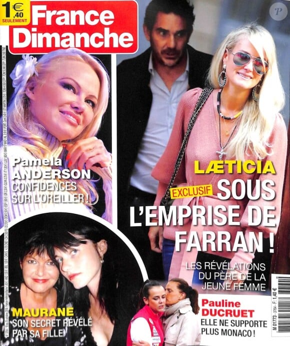 Couverture du magazine "France Dimanche" en kiosques le 19 octobre 2018