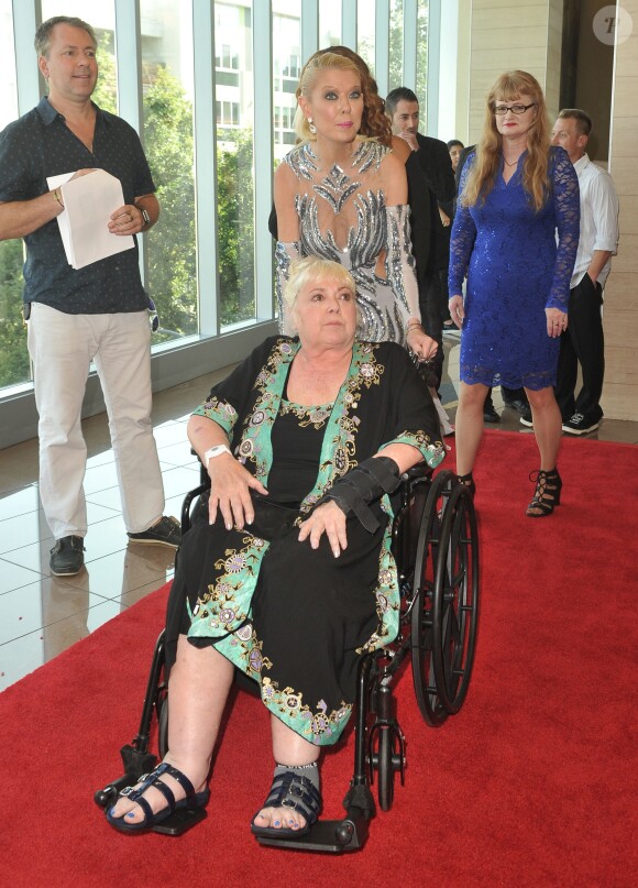 Tara Reid, Donna Reid à la première de The Last Sharknado: It's About Time à Los Angeles, le 19 août 2018