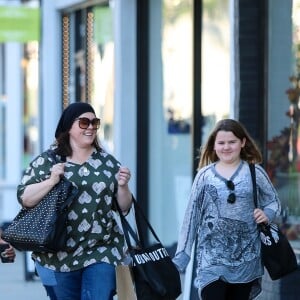 Exclusif - Melissa- McCarthy et sa fille Vivian font du shopping à Studio City le 22 Octobre 2018