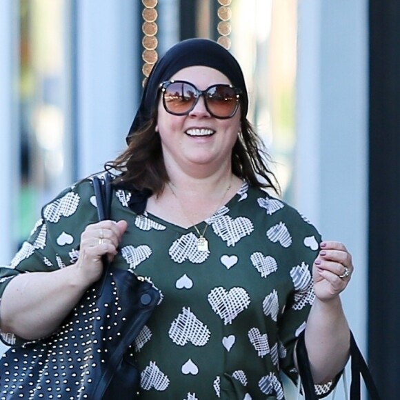 Exclusif - Melissa- McCarthy et sa fille Vivian font du shopping à Studio City le 22 Octobre 2018