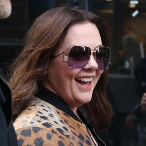 Melissa McCarthy arrive dans les studios AOL Build Series à New York, le 16 octobre 2018.