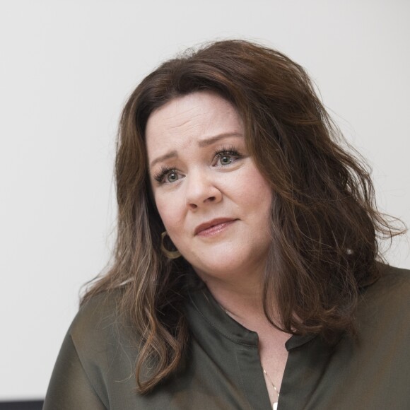 Melissa McCarthy en conférence de presse pour le film "Can You Ever Forgive Me?" à Beverly Hills. Le 8 octobre 2018