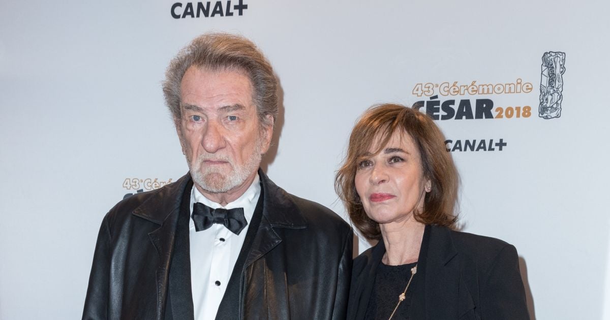 Eddy Mitchell, Muriel Bailleul Arrivées lors de la 43ème cérémonie des Cesar à la salle Pleyel Eddy Mitchell, Muriel Bailleul Arrivées lors de la 43ème cérémonie des Cesar à la salle Pleyel