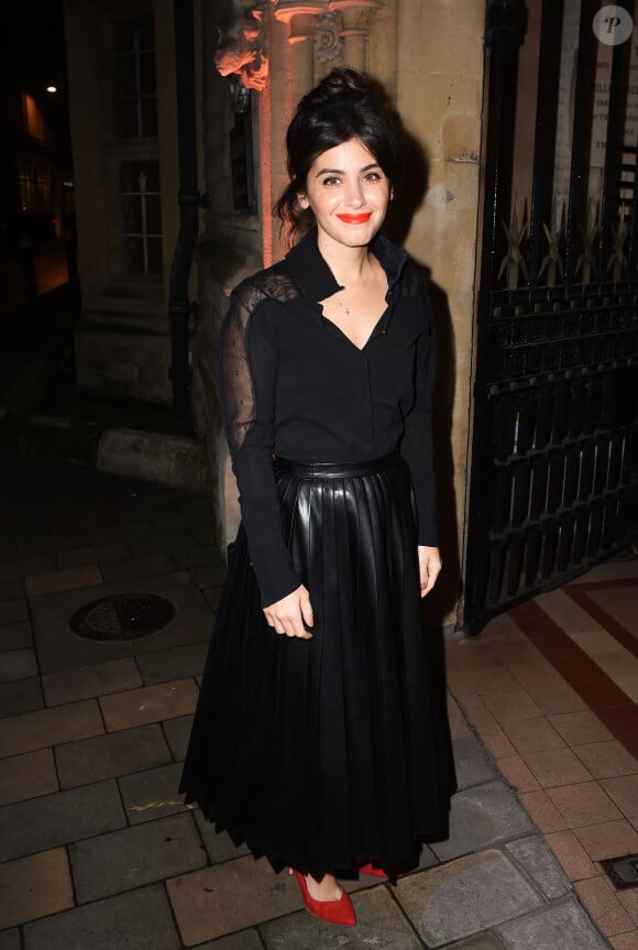 Katie Melua au gala 'The Secret Winter' à Londres, le 17 novembre 2015