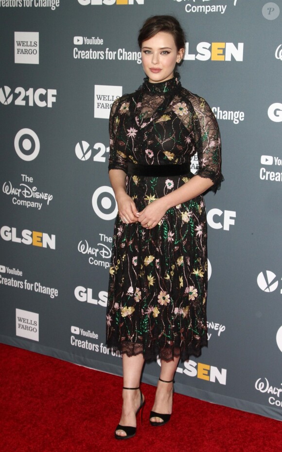 Katherine Langford - Photocall " 2018 GLSEN Respect Awards " à Los Angeles Le 19 octobre 2018