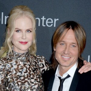 Nicole Kidman et son mari Keith Urban au photocall de la soirée American Songbook Gala à New York le 29 mai 2018.