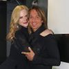Nicole Kidman et son mari Keith Urban pose pour les photographes à leur arrivée au gala "Time 100" à New York, le 24 avril 2018.